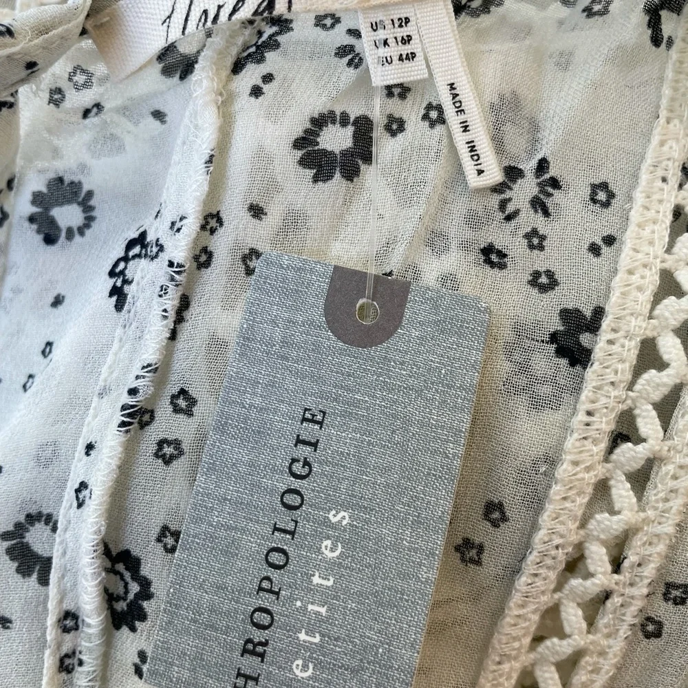 Anthropologie Windswept Lace Dress NWT SZ 12P (Large) - Picture 4 of 8